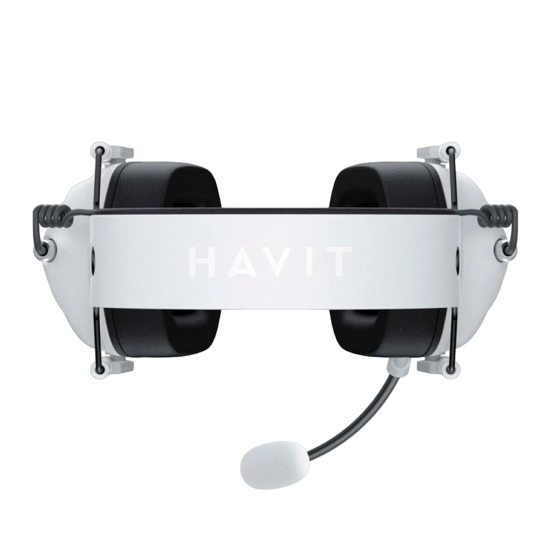 Căști gaming havit h2033d, cu fir, alb 3