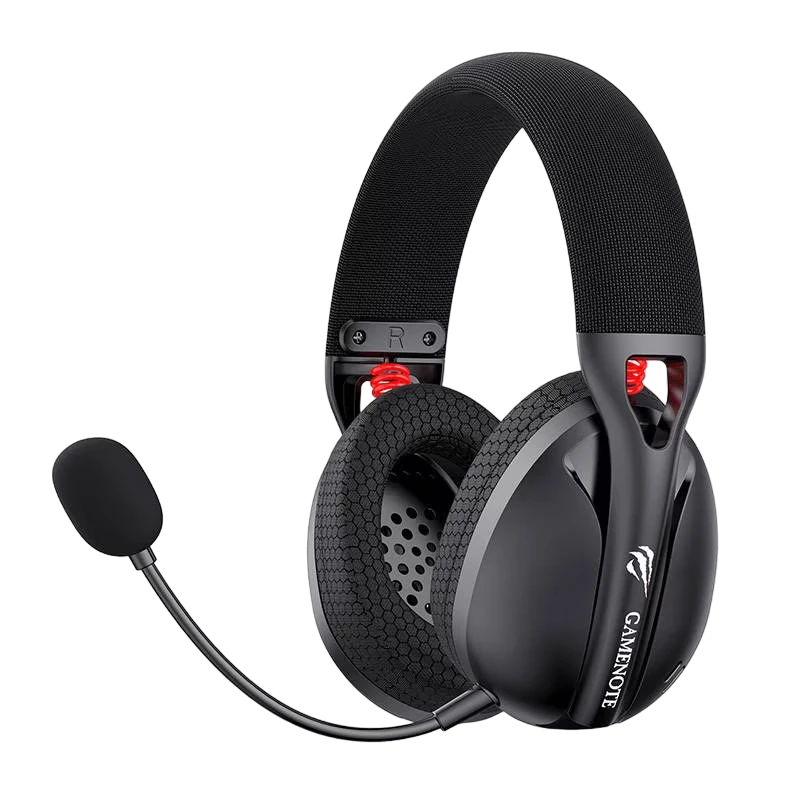 Căști gaming havit fuxi-h1, fără fir, roz 4