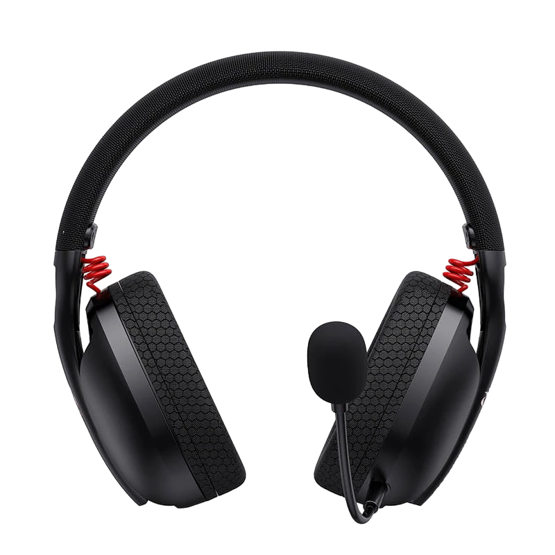 Căști gaming havit fuxi-h1, fără fir, roz 5