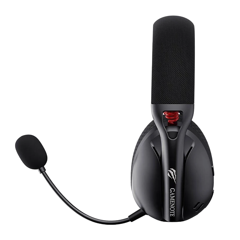 Căști gaming havit fuxi-h1, fără fir, roz 8