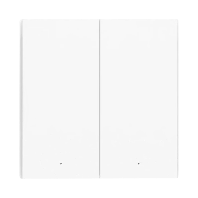 Comutator inteligent de lumină aqara wireless switch h1 (double rocker), alb 3