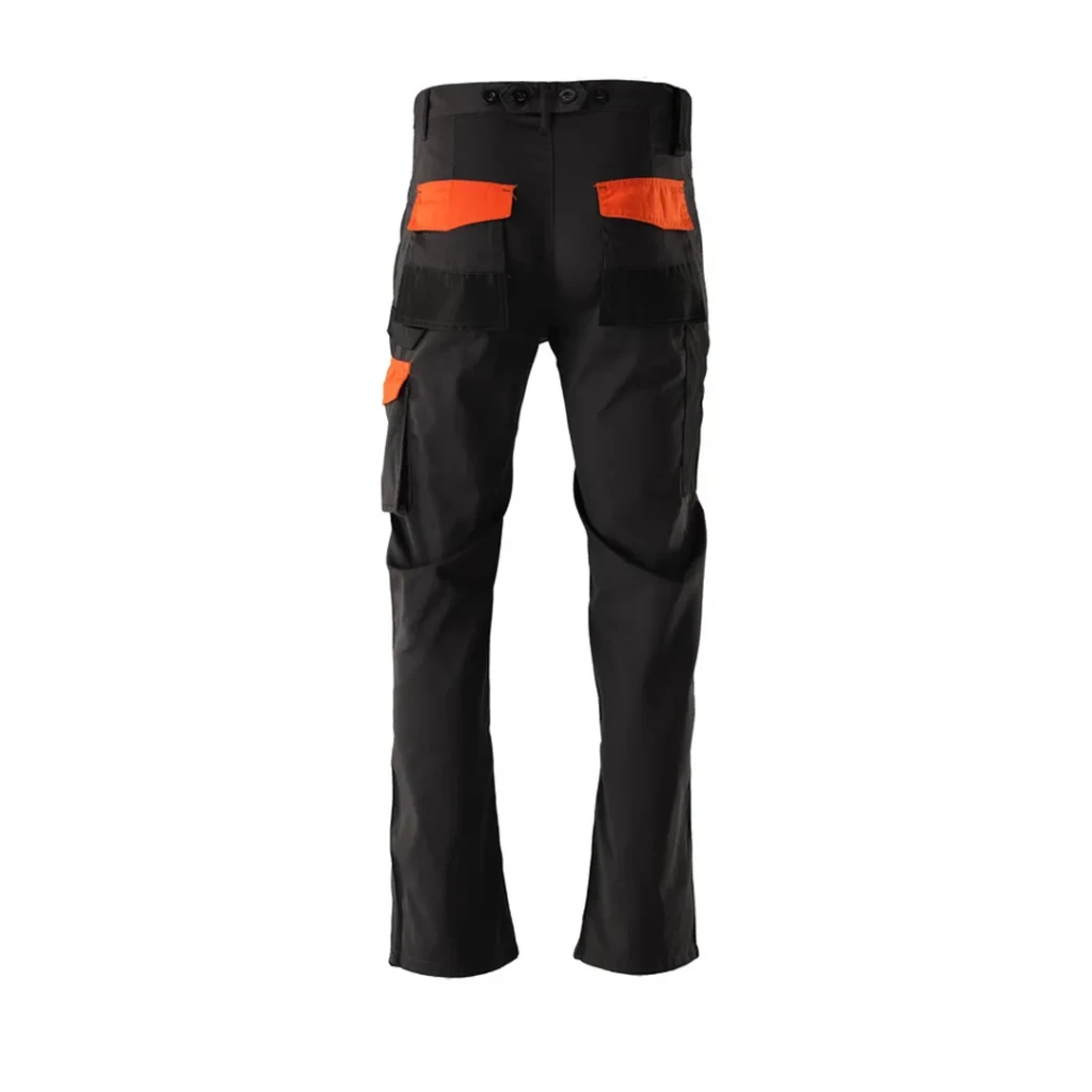 Pantaloni de lucru andesite s negru/portocaliu yato 3