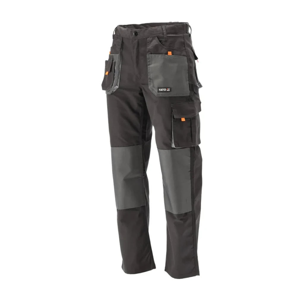 Pantaloni de lucru pegma xxl negru/gri yato 2
