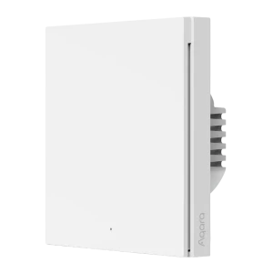 Întrerupător inteligent AQARA Smart Wall Switch H1, Alb