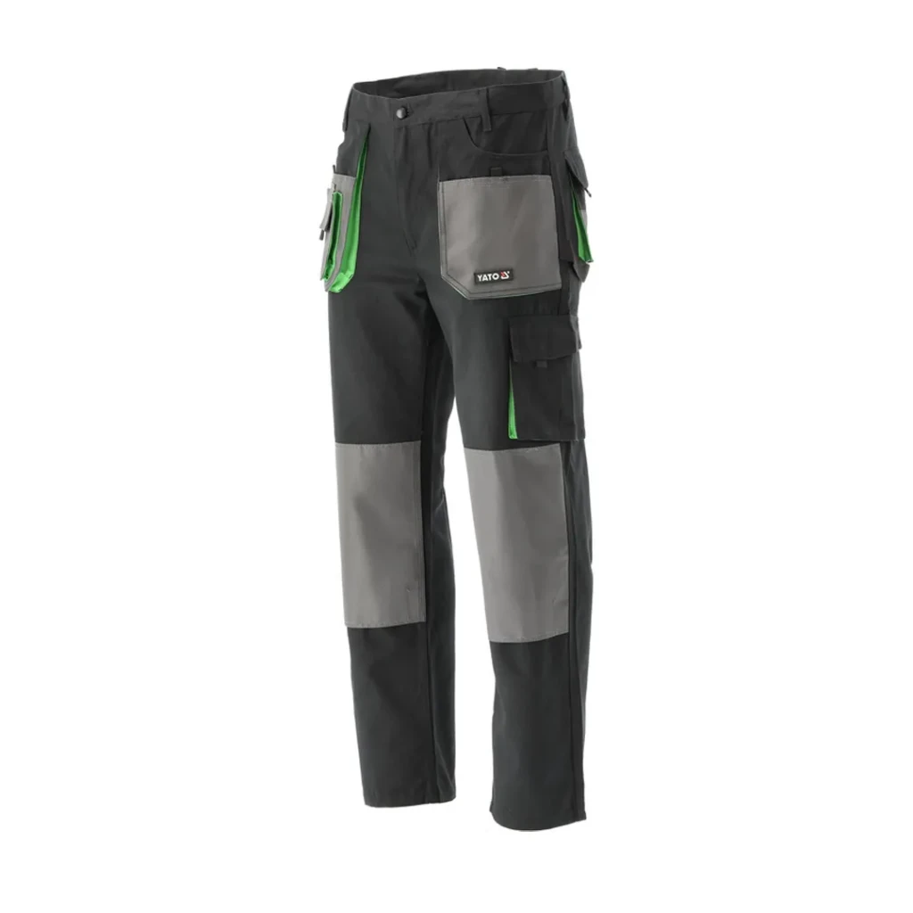Pantaloni de lucru palea m negru/gri yato 2