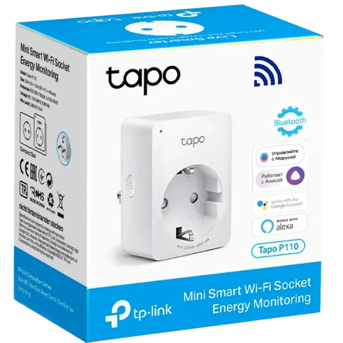 Priză inteligentă tp-link tapo p110, alb 9