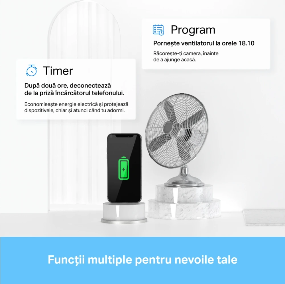 Priză inteligentă tp-link tapo p110, alb 11