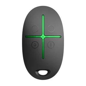 Buton de urgență Ajax SpaceControl, Negru