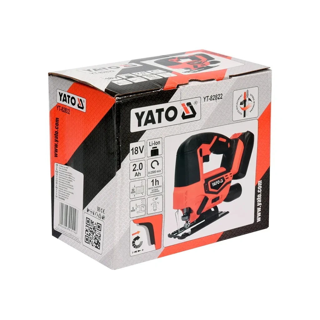 Fierestrău vertical 82822 2.0 ah (li-ion) 18 v 0 - 2500 rot/min yato 3