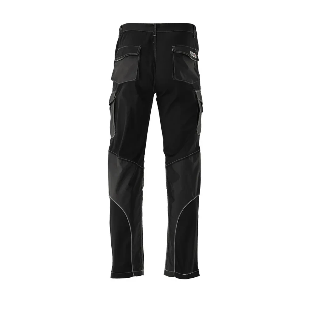 Pantaloni de lucru stretch s negru/gri yato 3
