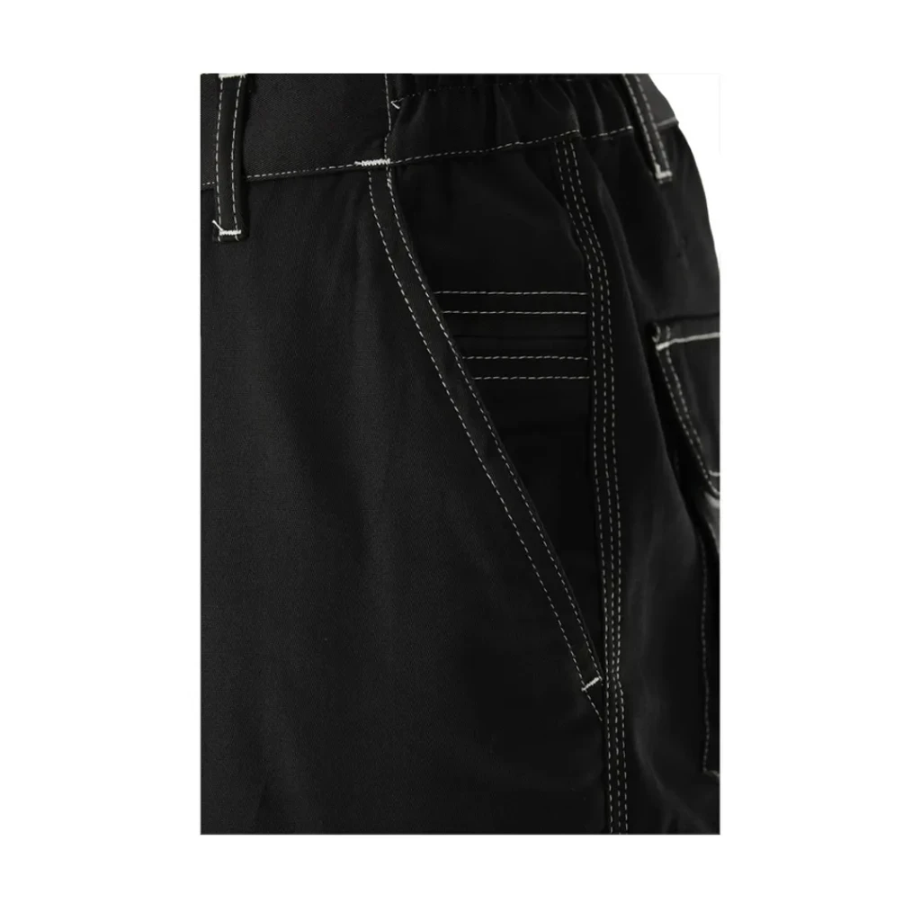 Pantaloni de lucru stretch s negru/gri yato 4