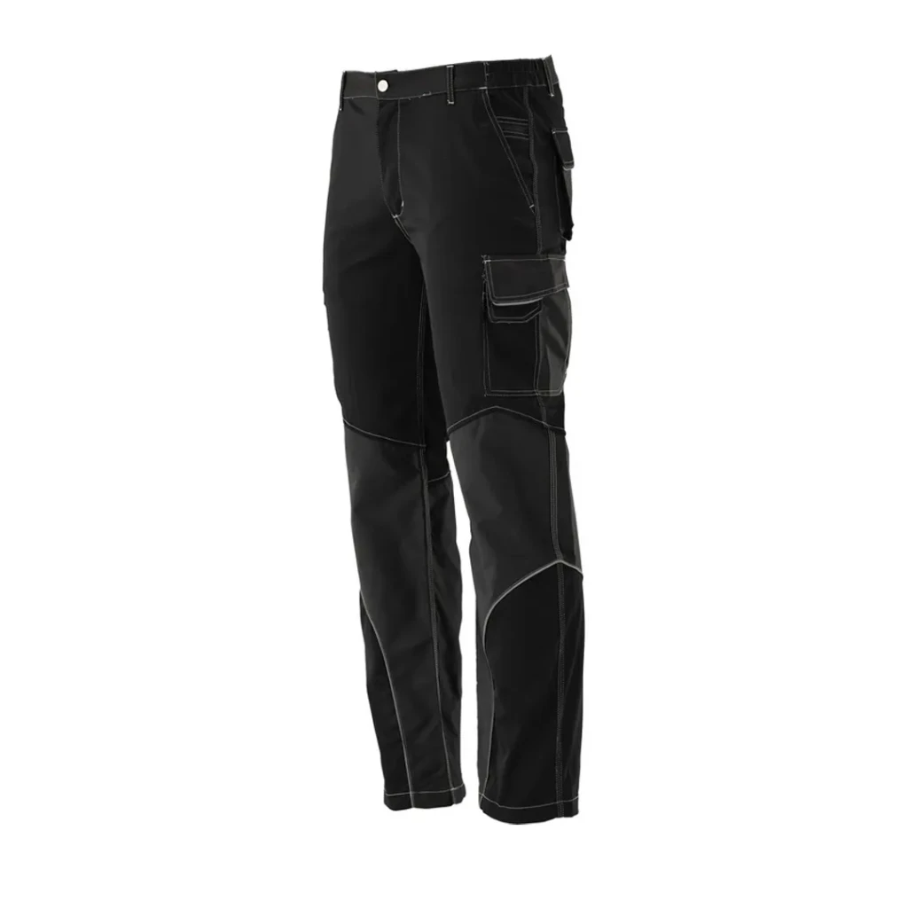 Pantaloni de lucru stretch s negru/gri yato 2