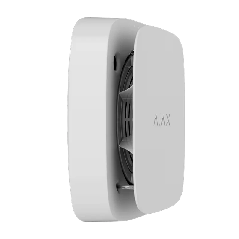 Detector de fum ajax fireprotect 2 rb, heat/smoke/co sensor, alb 7