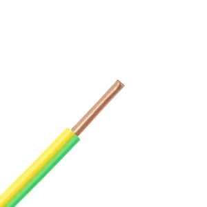 Fir electric pv1 1 * 0.5 mm² galben/verde cupru