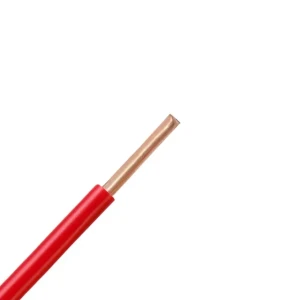 Fir electric pv1 1 * 0.5 mm² roşu cupru