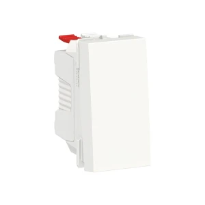 Întrerupător cu revenire nu310618 unica studio 10 a 250 v alb schneider-electric