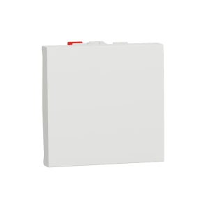 Întrerupător cu revenire nu320618 unica studio 10 a 250 v alb schneider-electric