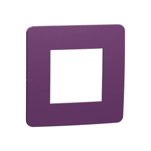Рамка unica studio color лиловый/белый schneider-electric