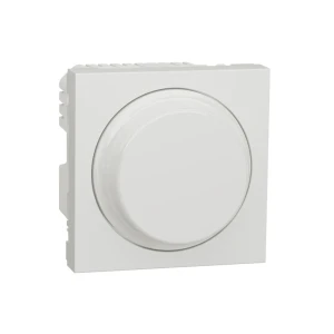 Întrerupător variator de tensiune modular unica studio 16 a 250 v alb schneider-electric