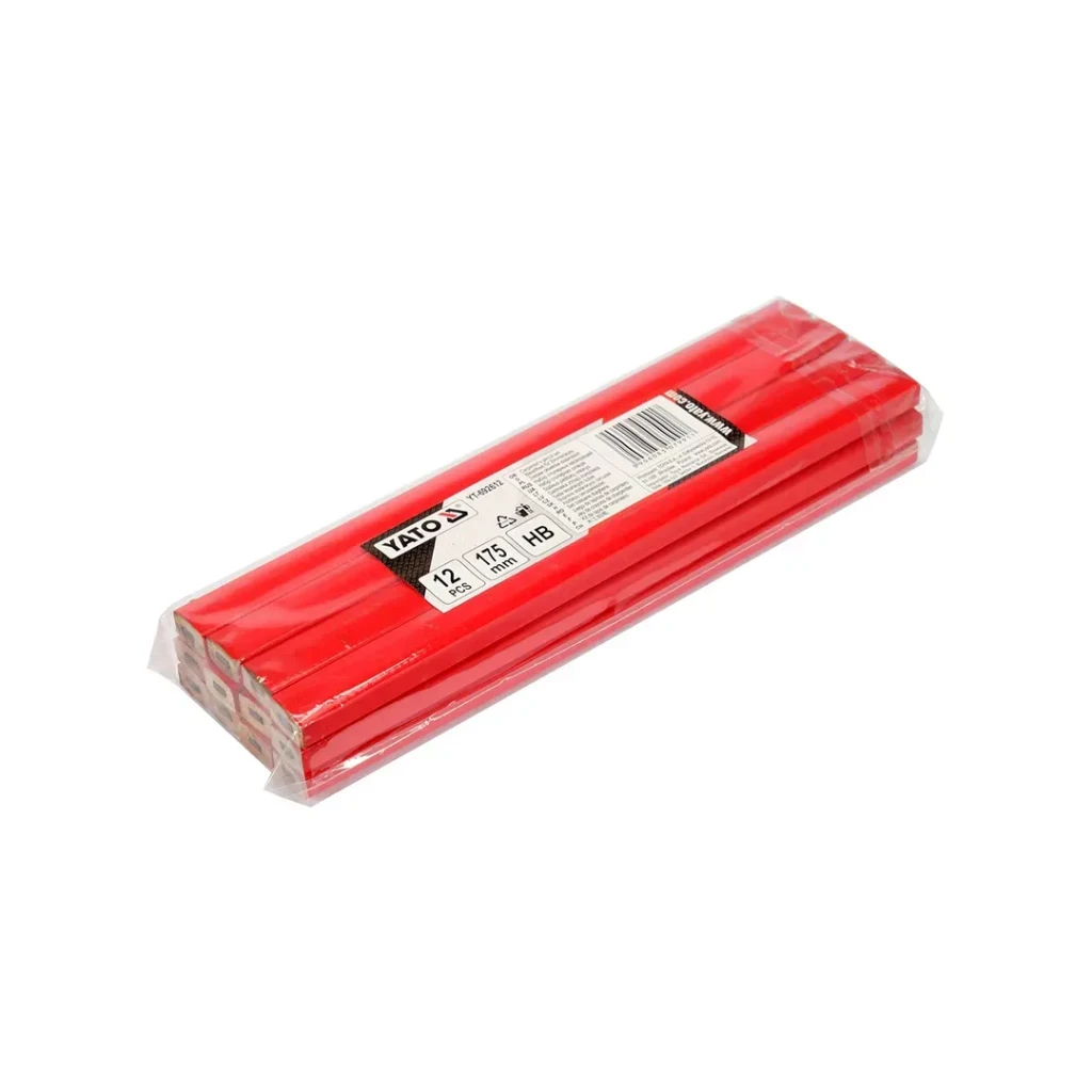 Set creioane pentru construcție yato yt692612 175 mm negru 2