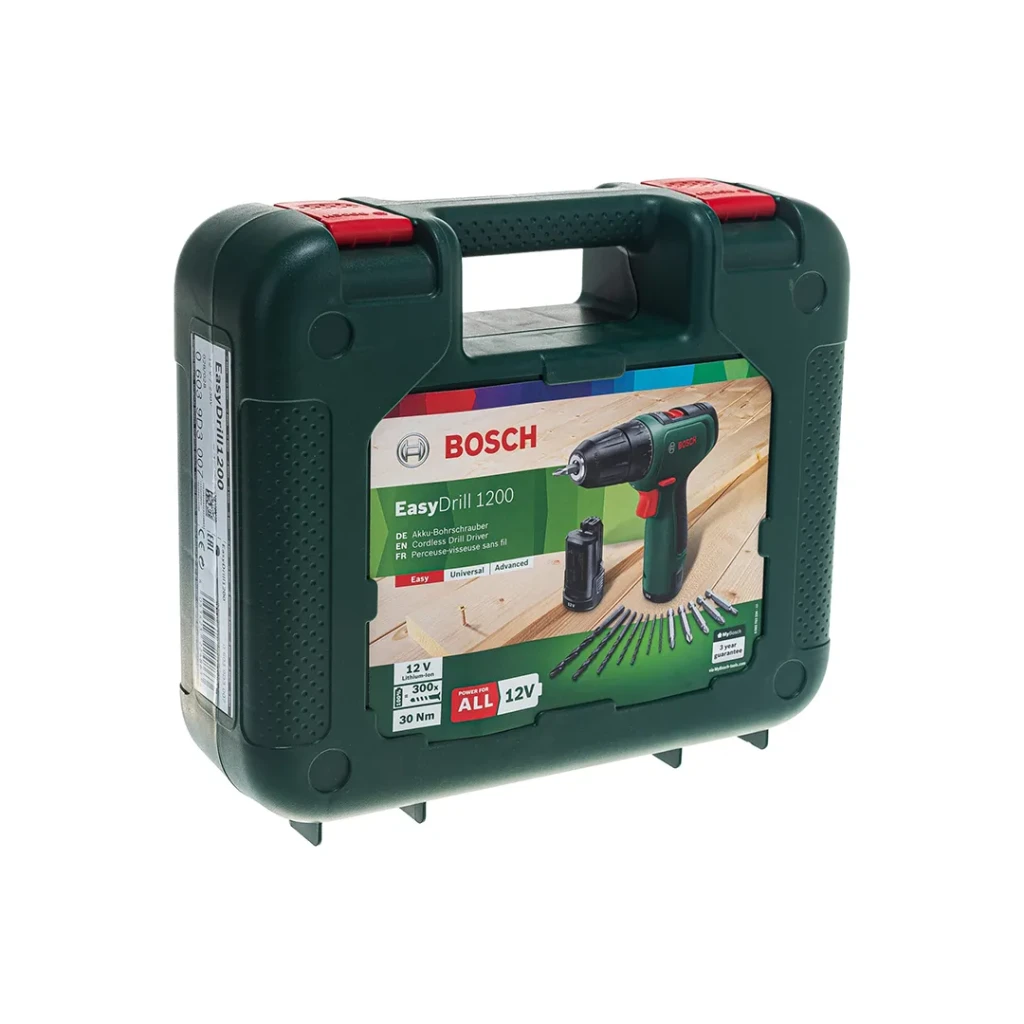 Mașină de găurit/înșurubat easydrill 1200 30 nm 1.5 ah 12 v 0 - 1500 rot/min bosch 4