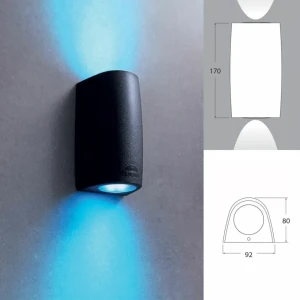 Corp de iluminat marta 90 2l blue 7 w gu10 ip55 2700 - 4000 k 220 - 240 v fumagalli Thumbnail 2