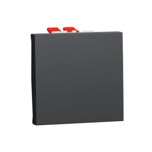 Întrerupător unitar cruce nu320554 unica studio 10 a 220 - 240 v antracit schneider-electric