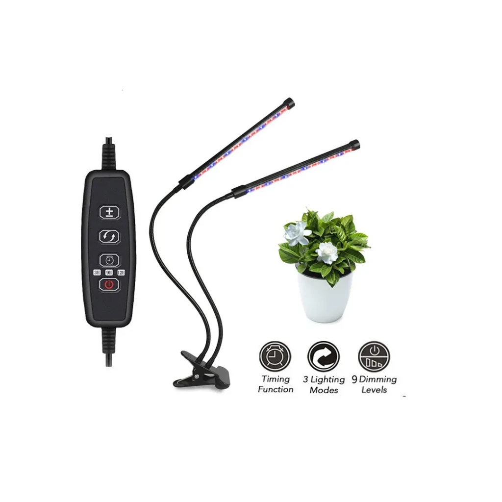 Светильник для выращивания растений bq-gl2-10w 10 вт 5/220 в led синий/красный/розовый металл/пластик elmos 2