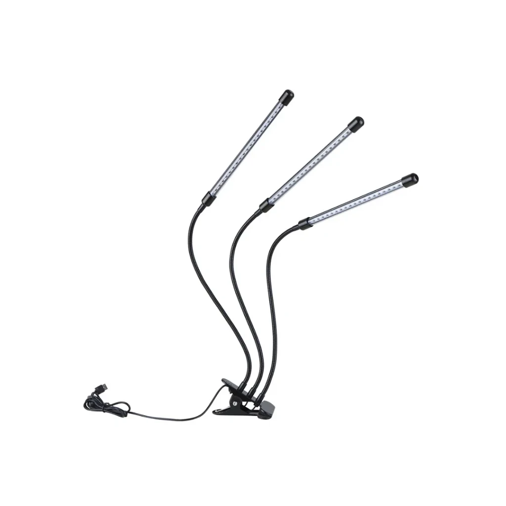 Светильник для выращивания растений bq-gl3-15w 15 вт 5 в/220 в led синий/красный/розовый металл/пластик elmos 2