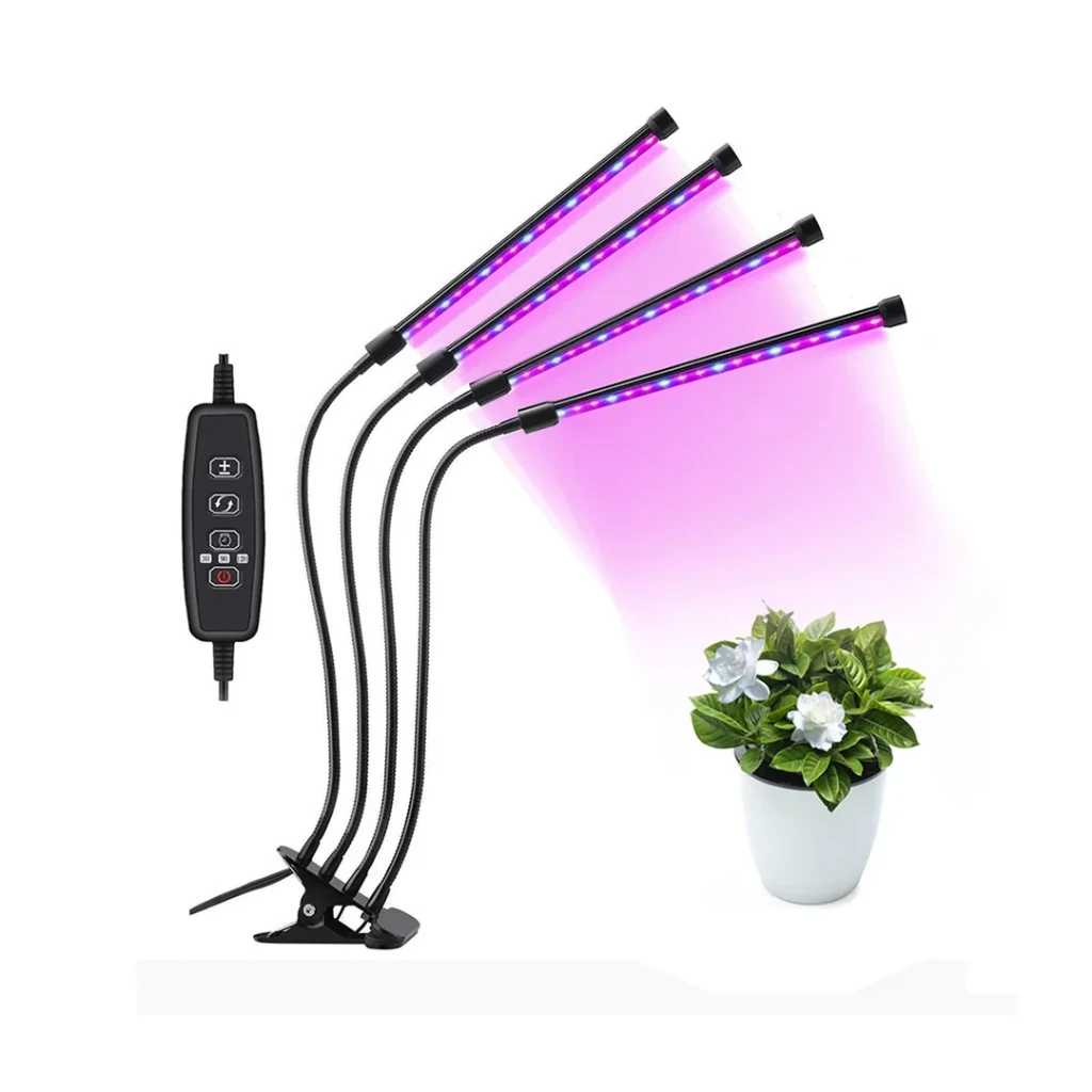 Светильник для выращивания растений bq-gl4-20w 20 вт 5 в/220 в led синий/красный/розовый металл/пластик elmos 2