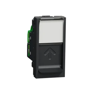 Priză de date unica studio antracit schneider-electric