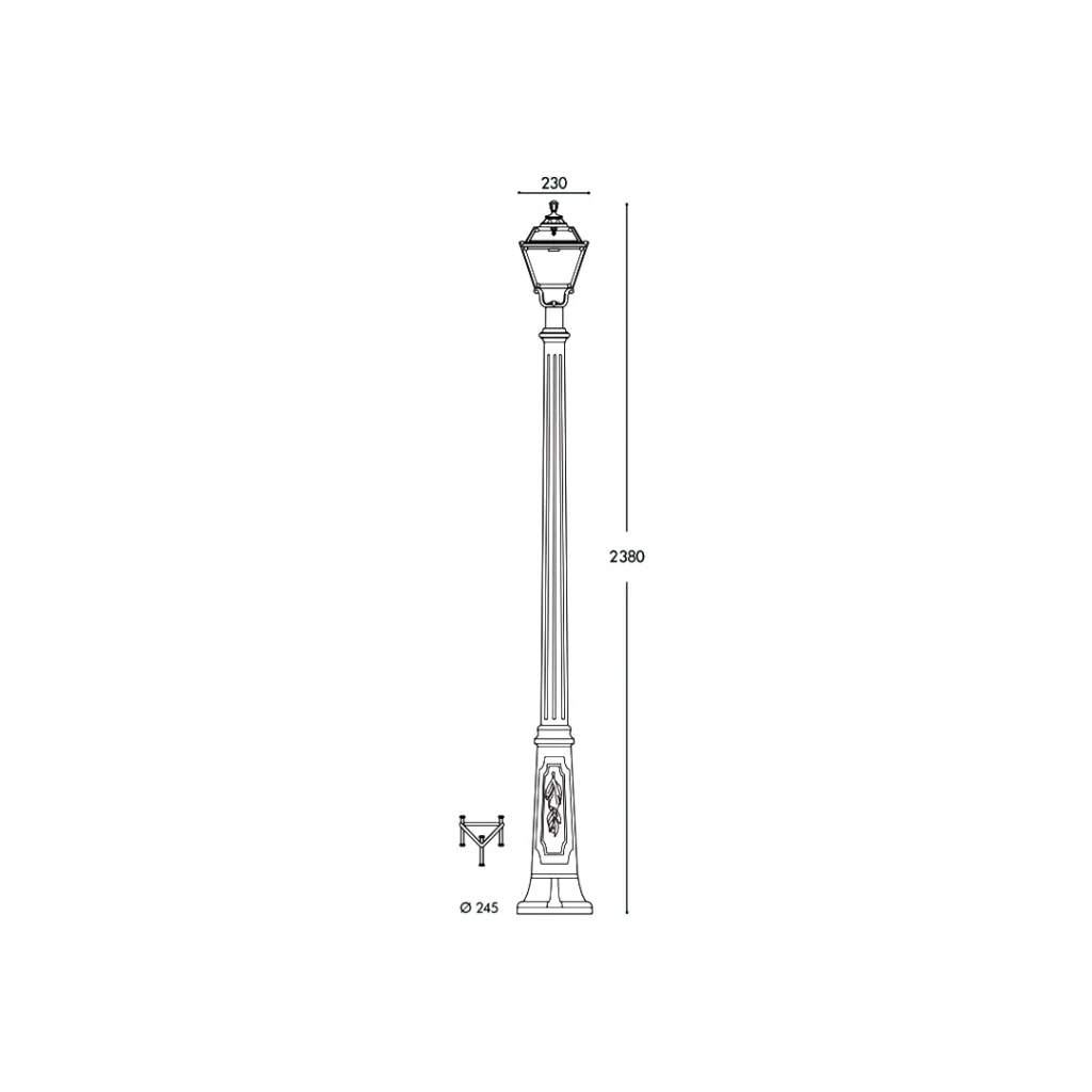 Светильник ricu/golia 8.5 вт e27 ip55 2700 - 4000 - 6500 k 220 - 240 в fumagalli 2