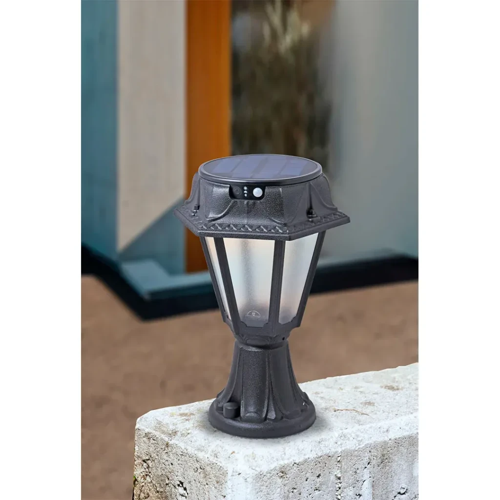 Corp de iluminat led cu panou solar minilot/rosetta 2 w 360 x 150 mm 280 lm 5 v fumagalli ip55 2
