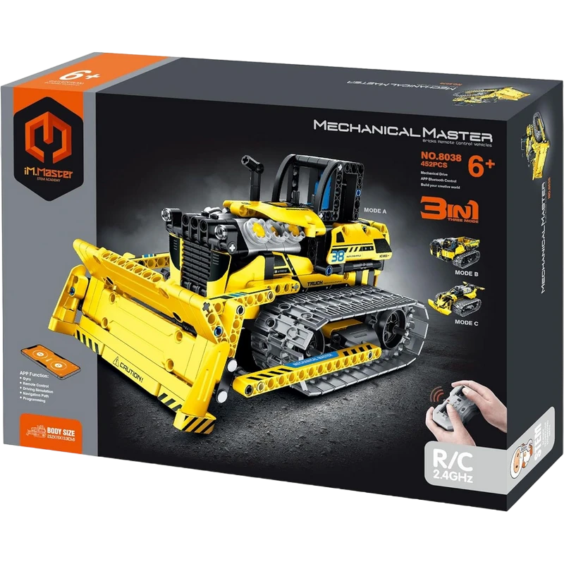 Конструктор с радиоуправлением im.master 3in1 bulldozer 3