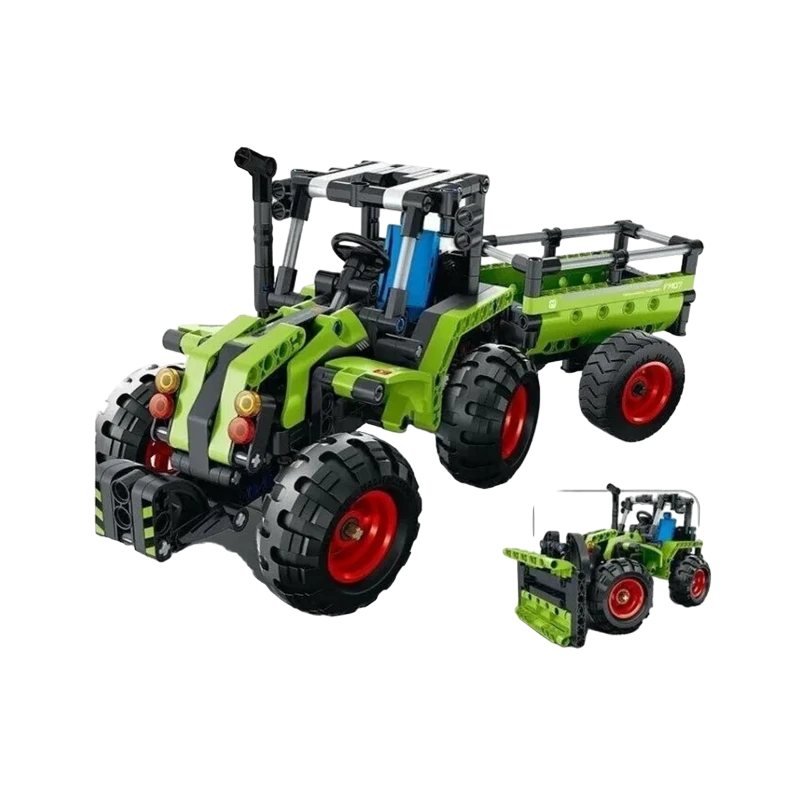Конструктор im.master farm tractor & snow plow truck 2