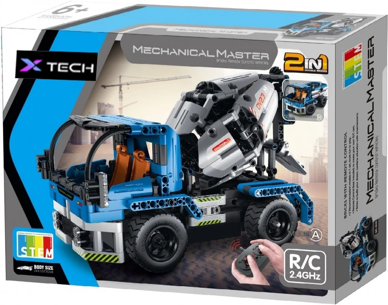 Constructor cu telecomandă xtech mixer truck 3
