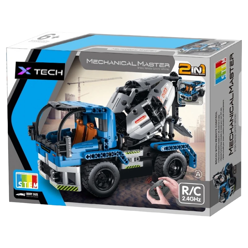Constructor cu telecomandă xtech mixer truck 5