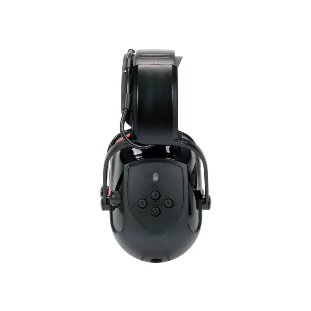 Электронные наушники для защиты от шума bluetooth yt74626 чёрный yato 2