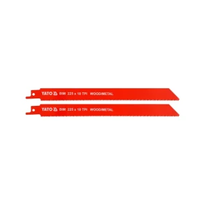 Set pânze pentru lemn și metal pentru fierăstrău cu sabie 225 mm 2 buc. yato