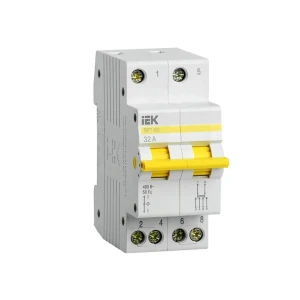 Перекидной рубильник iek bpt-63 2p 32 a 400 в