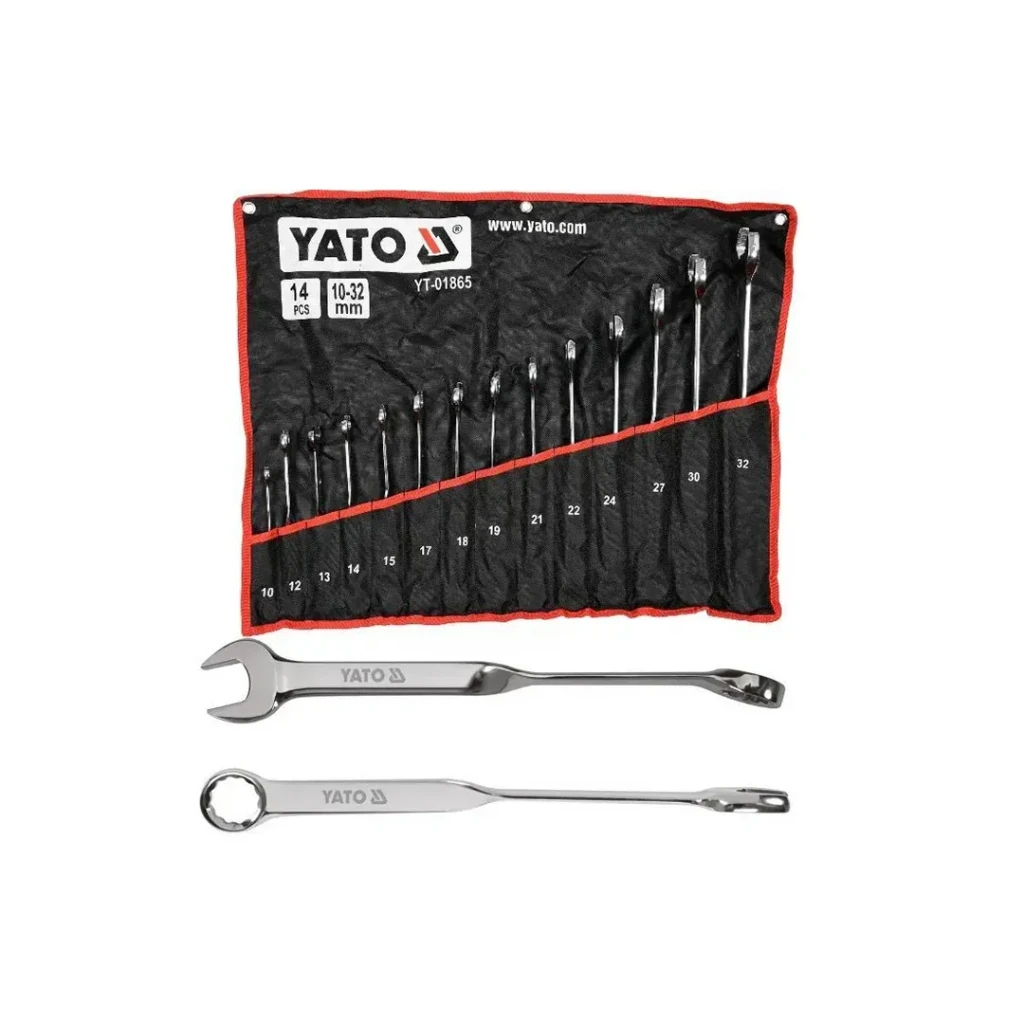 Set de chei combinate 10 - 32 mm 14 buc. yato 2
