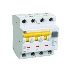 Întreruptor diferențial avdt34 c 300 ma 40 a 4p 400 v iek