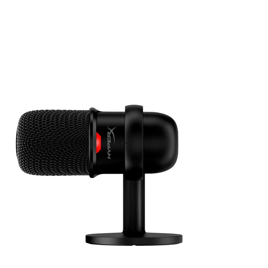 Microfon portabil pentru înregistrare vocală hyperx solocast, cu fir, negru 7