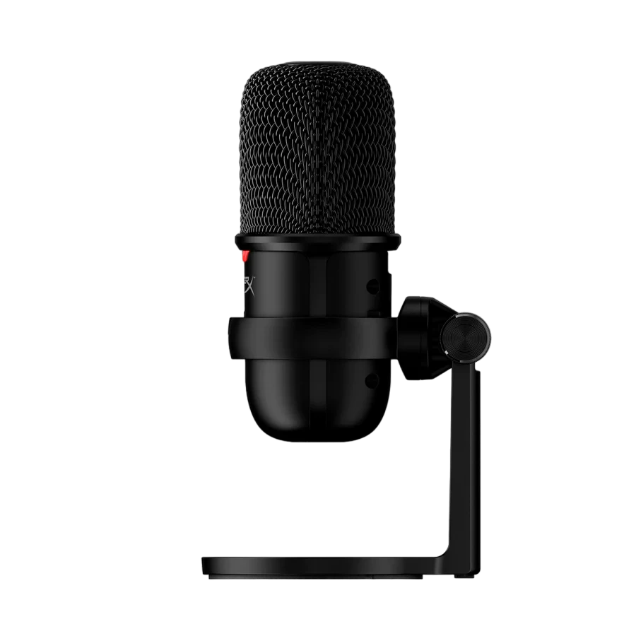 Microfon portabil pentru înregistrare vocală hyperx solocast, cu fir, negru 12