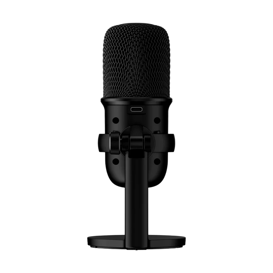 Microfon portabil pentru înregistrare vocală hyperx solocast, cu fir, negru 2