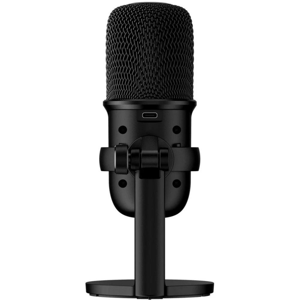 Microfon portabil pentru înregistrare vocală hyperx solocast, cu fir, negru 3