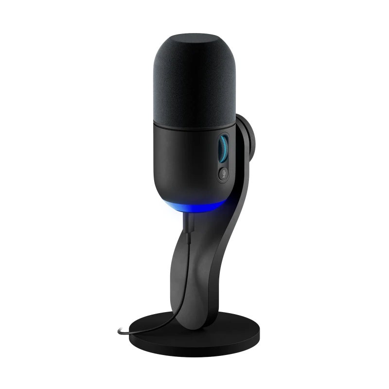 Игровой микрофон logitech yeti gx, проводной аналоговый, чёрный 2