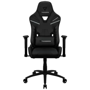 Игровое кресло ThunderX3 TC5, Искусственная кожа, Чёрный