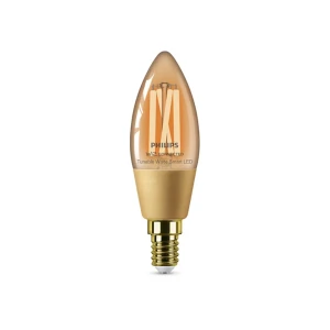 Bec led smart philips candle filament wiz 4.9 w e14 2000 - 5000 k 370 lm 220 - 240 v