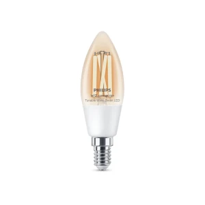 Bec led smart philips candle filament wiz 4.9 w e14 2700 - 6500 k 470 lm 220 - 240 v